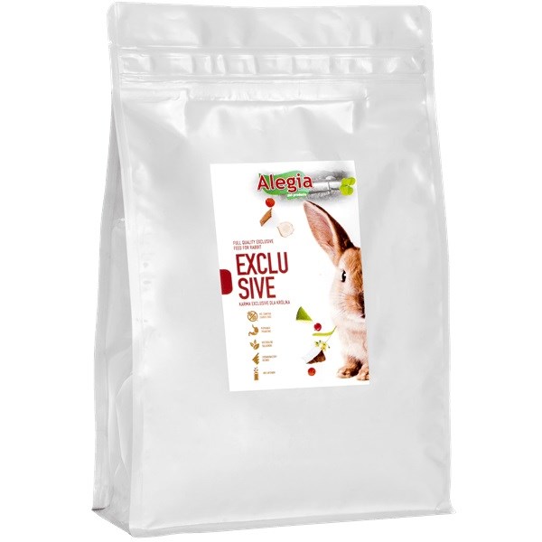 Hrana za kunce ALE GIA Exclusive Rabbit - 1,6 kg
