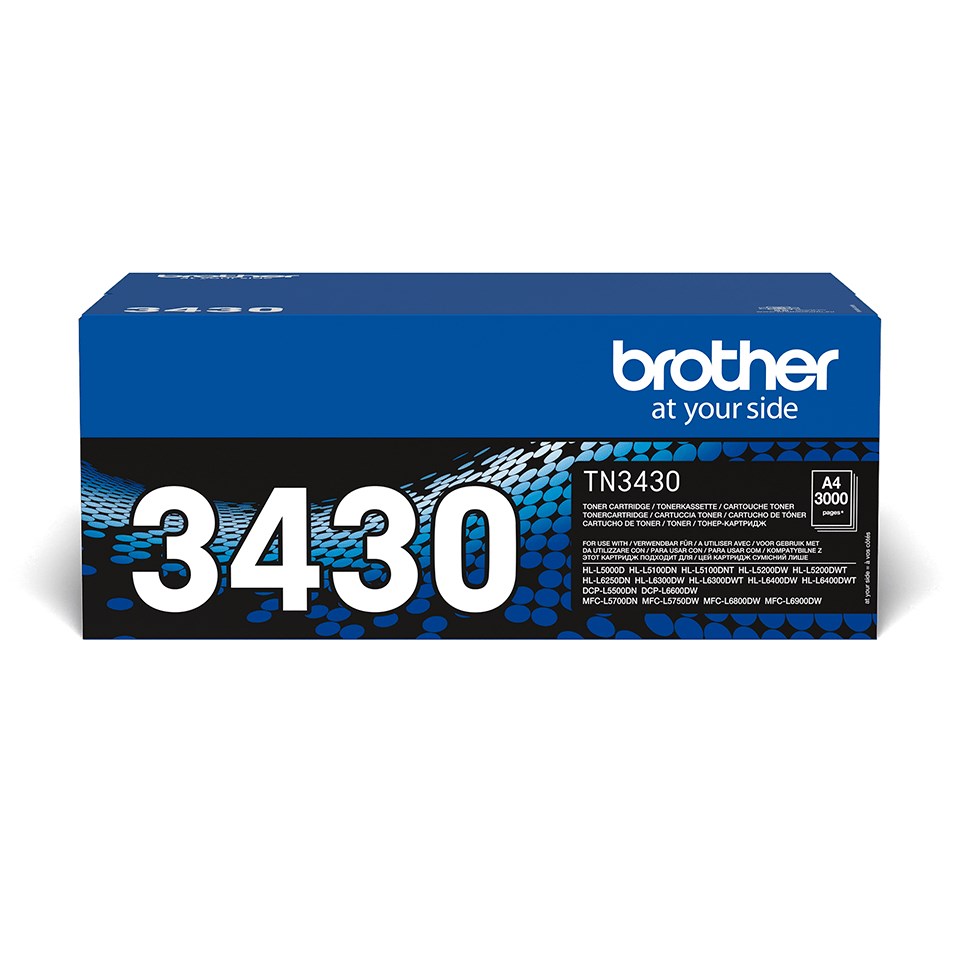Brother TN-3430 toner, črn, 1 kos