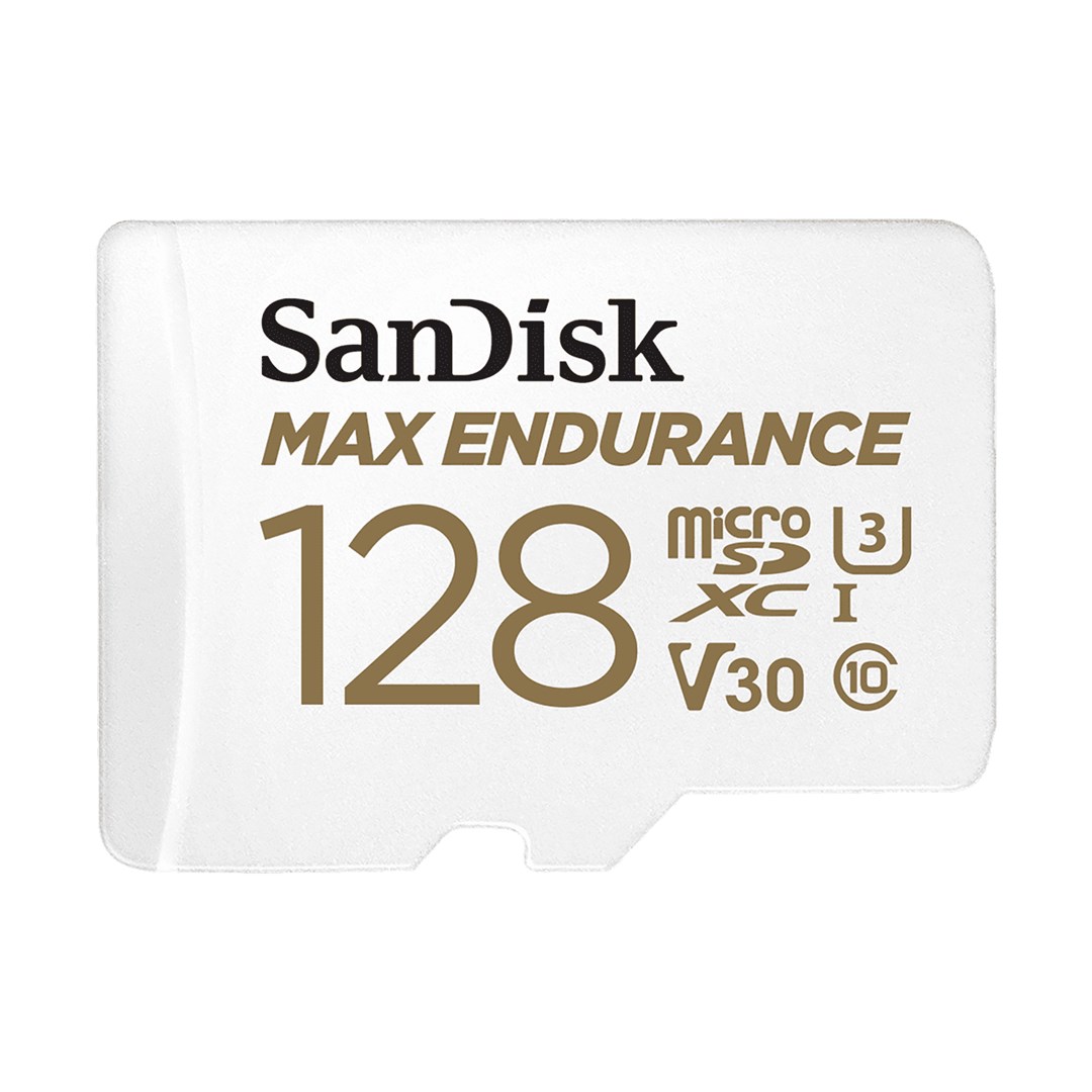SanDisk Max Endurance 128 GB MicroSDXC UHS-I Class 10, bela