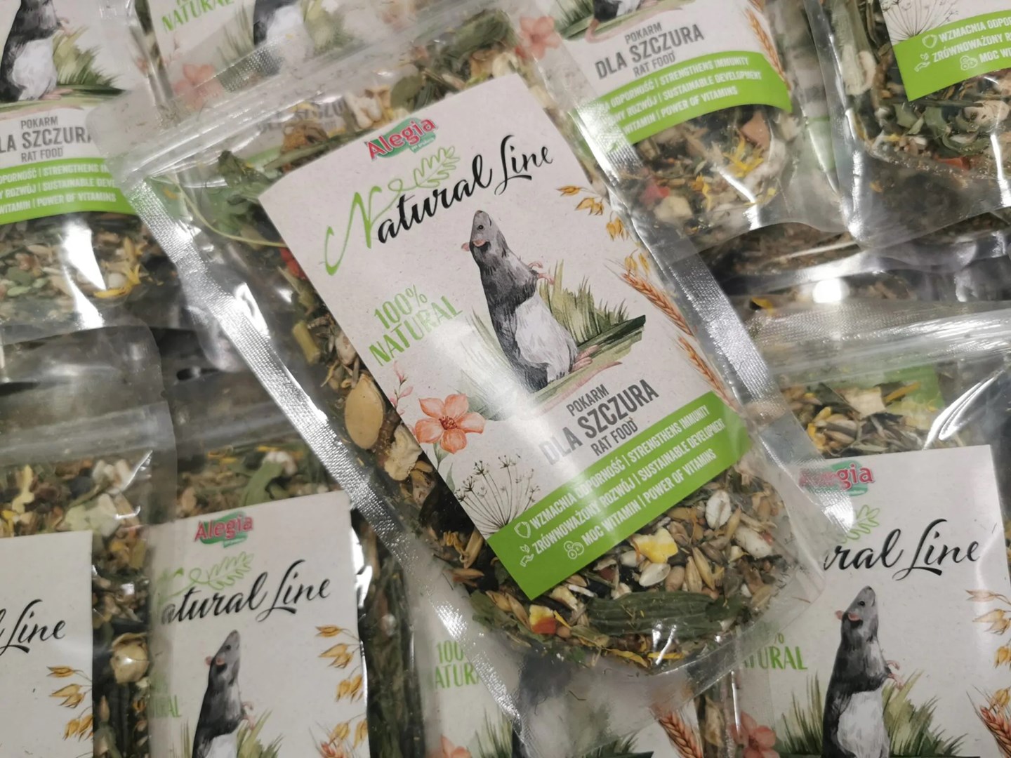 ALEGIA Natural Line hrana za podgane, 2.5 kg