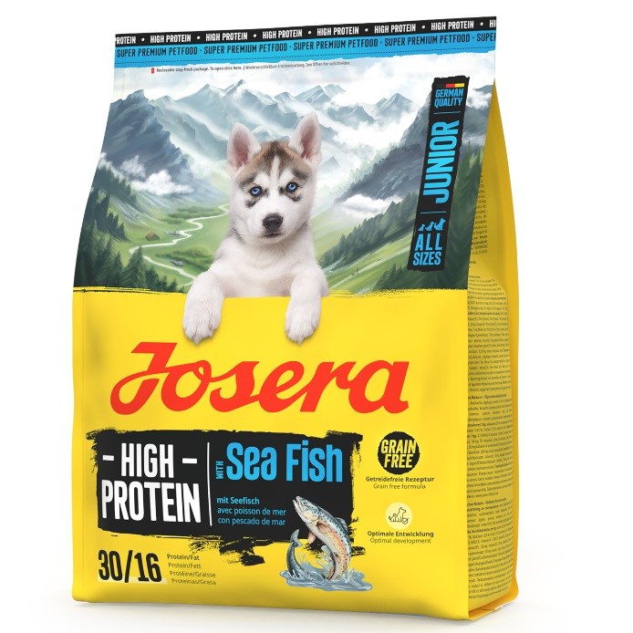 JOSERA Junior High Protein Sea Fish - suha hrana za pse - 3kg