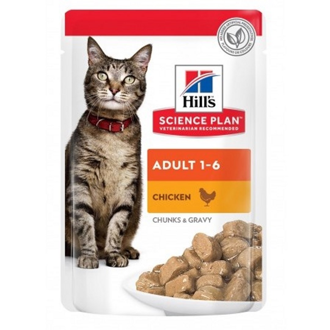 HILL'S Science Plan Adult piščanec – mokra hrana za mačke – 85g