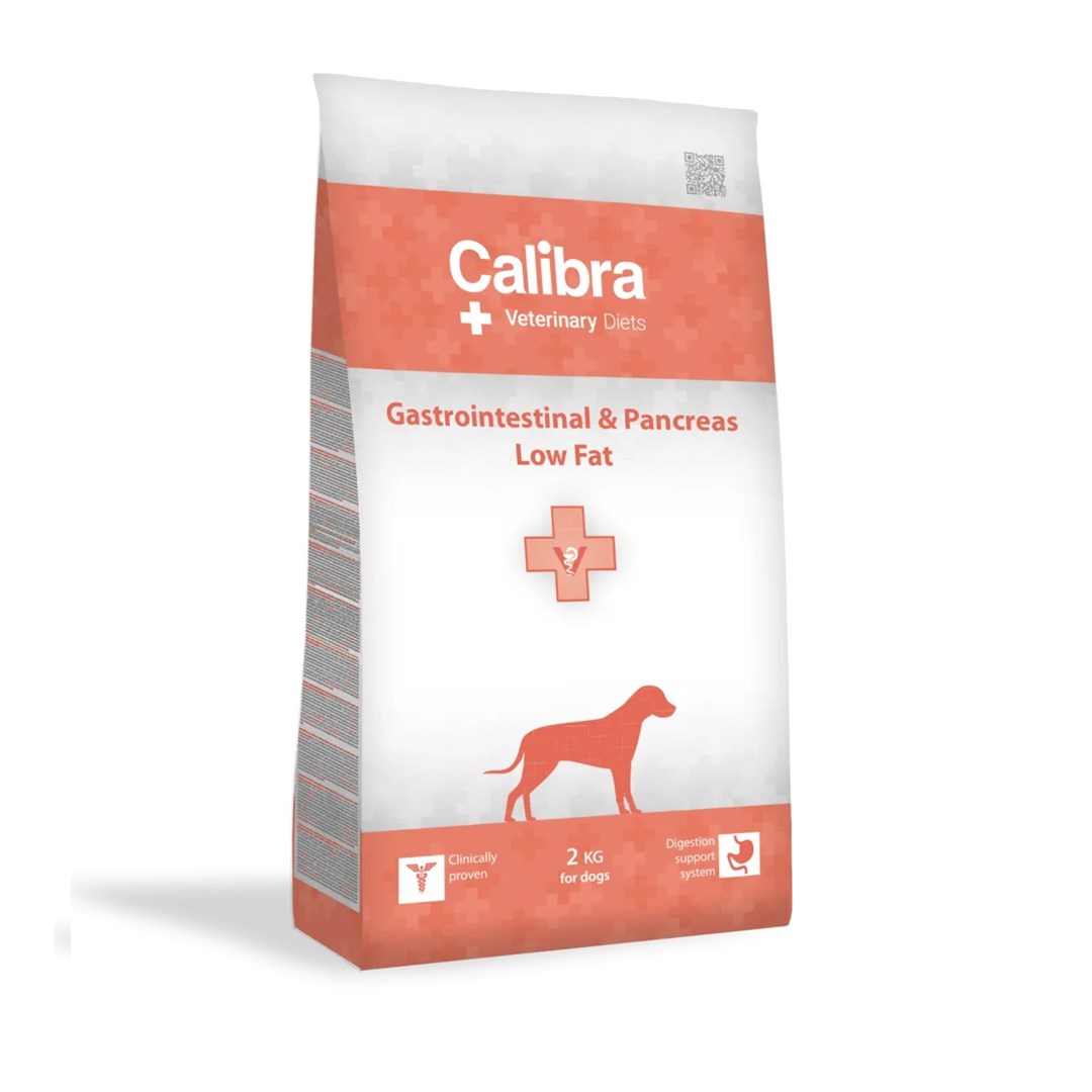 CALIBRA VD Dog Gastrointestinal&Pancreas Low Fat - suha hrana za pse - 2kg