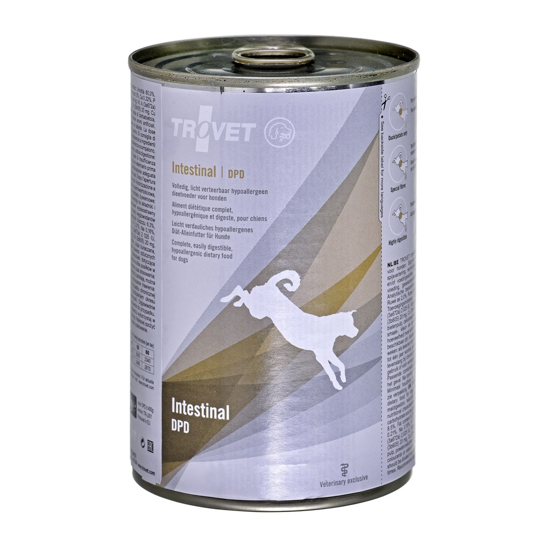 TROVET Intestinal DPD s pačjo plo, 400 g