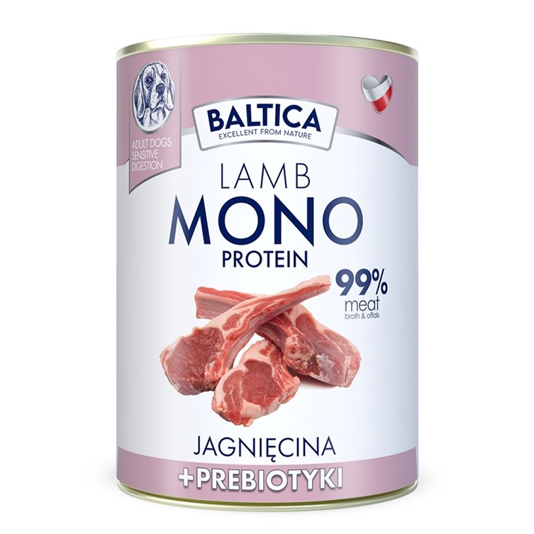 BALTICA Nutraceutic Janjetina Mono - mokra hrana za pse, 400g