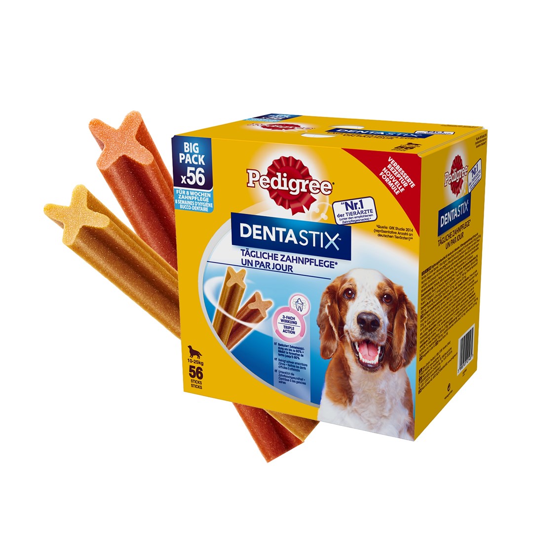 Pedigree DentaStix (1.44 kg) - govedina, piščanec - za odrasle pse