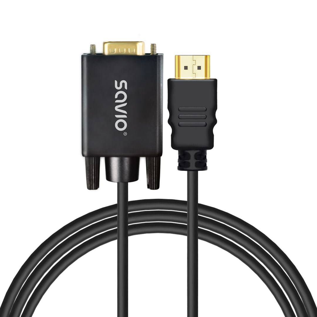 Savio CL-197 HDMI kabel (tip A, Standard) - Črn