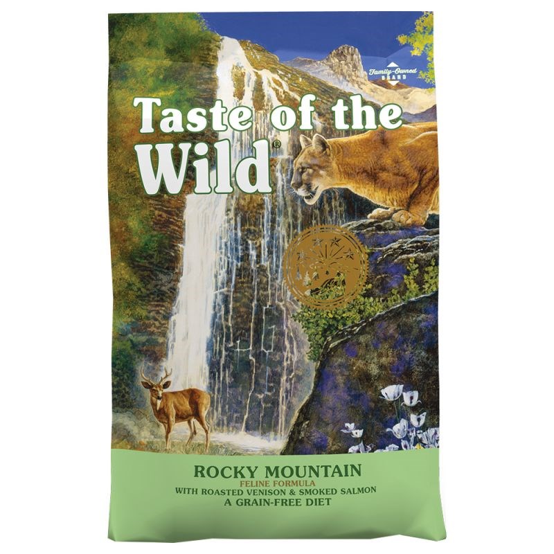 TASTE OF THE WILD Rocky Mountain, suha hrana za mačke, 6,6 kg