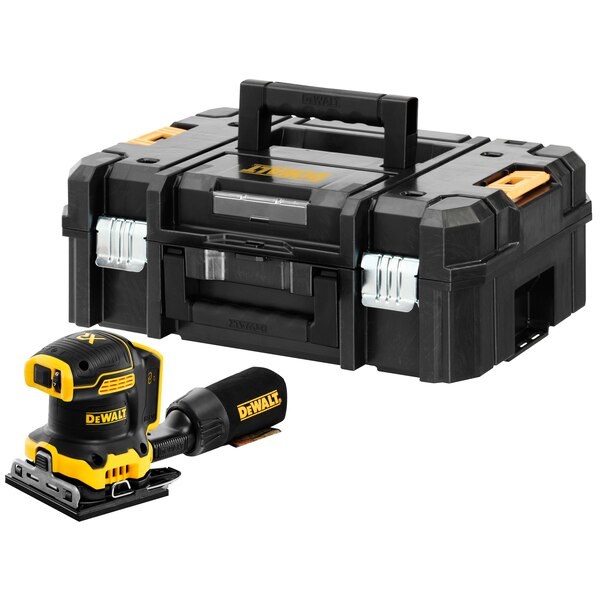 DeWALT DCW200NT ekscentrični brusilnik 18V 13500 OPM, črna/rumena