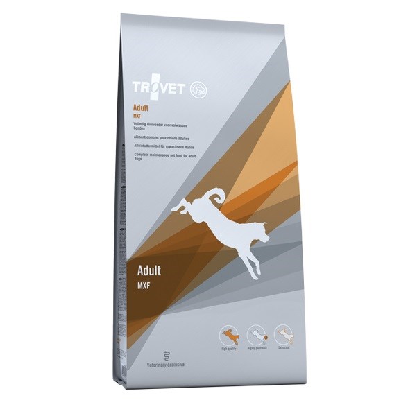 TROVET Adult MXF Poultry suha pasja hrana, 12,5kg