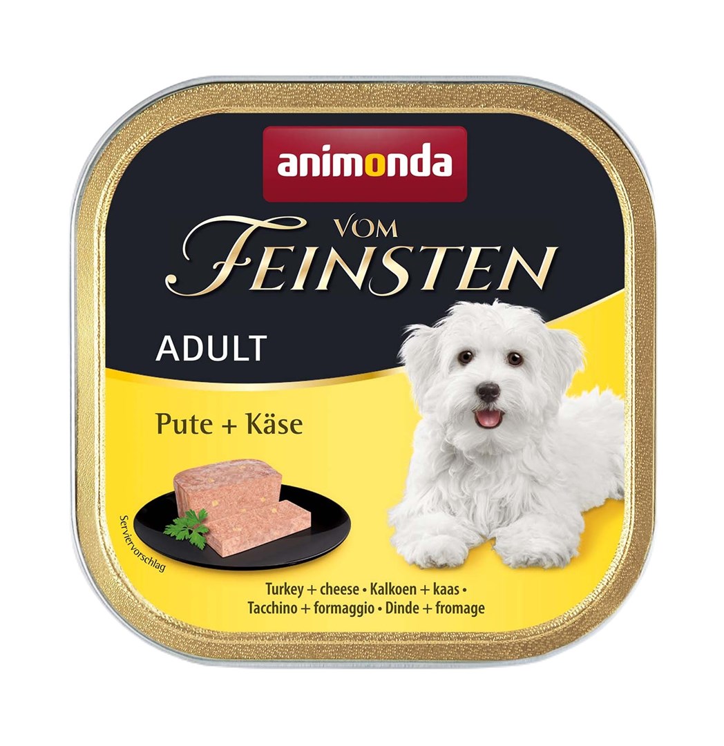 ANIMONDA Vom Feinsten Adult Purée s puranom in sirom - 150g