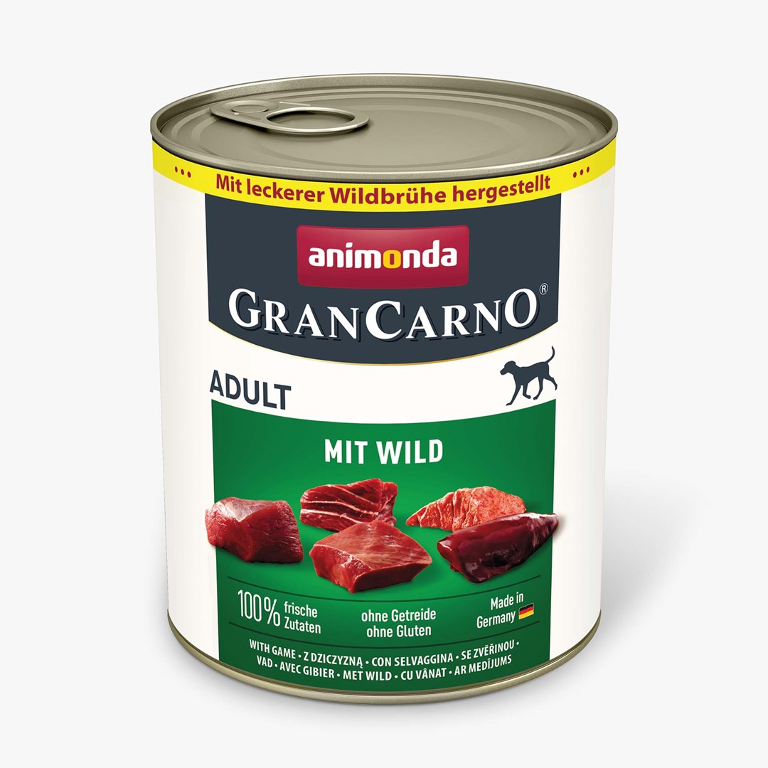 ANIMONDA GranCarno Adult Game grajasto mokra hrana za pse, 400 g