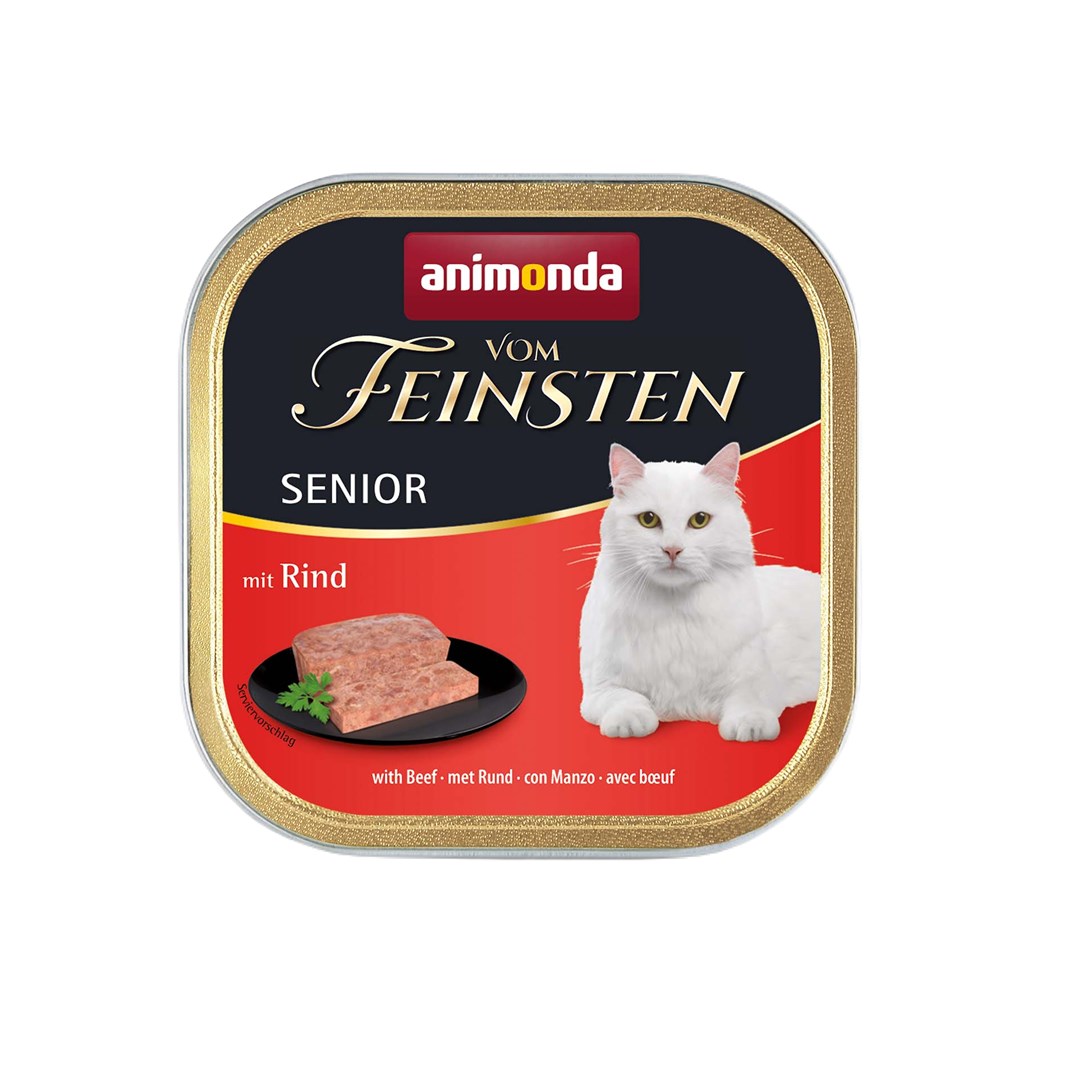 ANIMONDA Vom Feinsten Senior goveja hrana za mačke 100 g