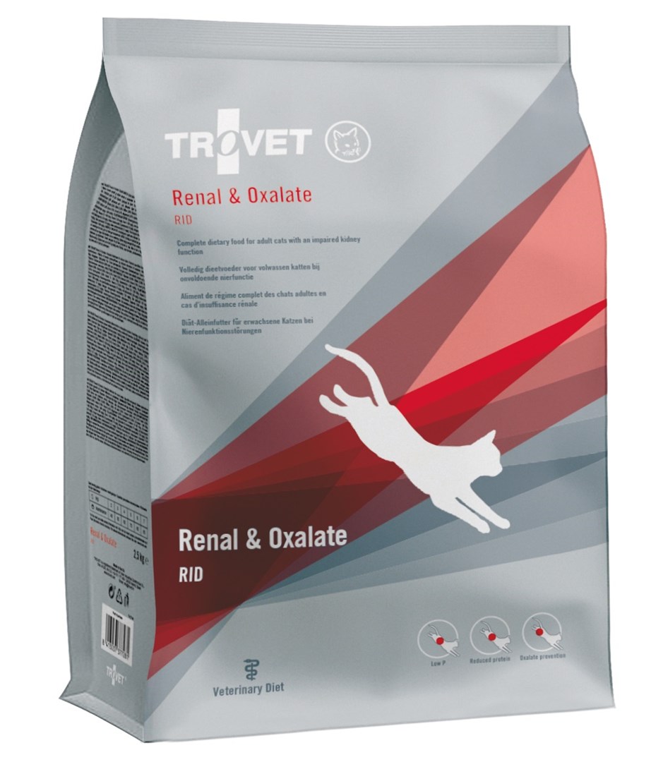 TVT Renal & Oxalate RID - suha hrana za mačke, 2,5 kg