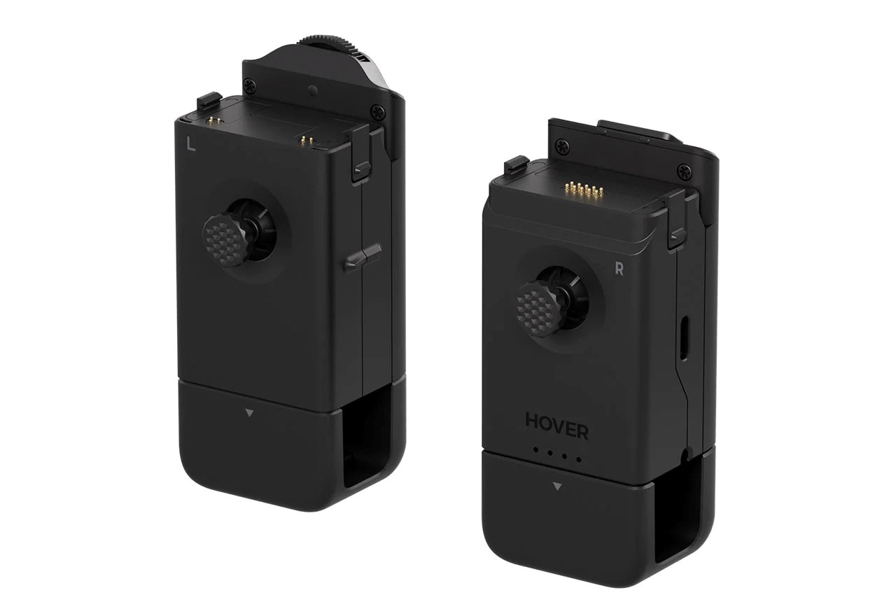 HOVERAir komplet 2 Beacon joysticka, črn