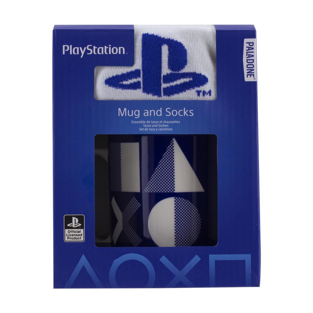PlayStation darilni set: skodelica + nogavice