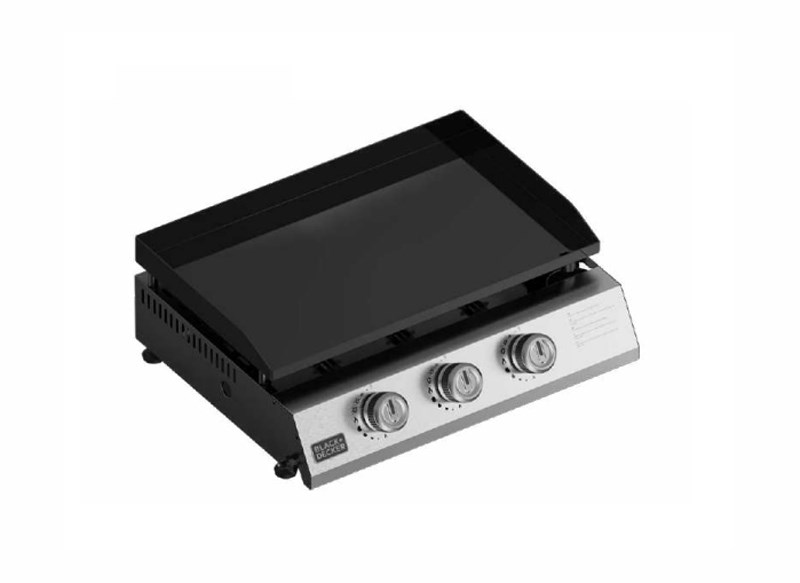 Plinski žar Black+Decker BXOP7350E s 3 gorilniki