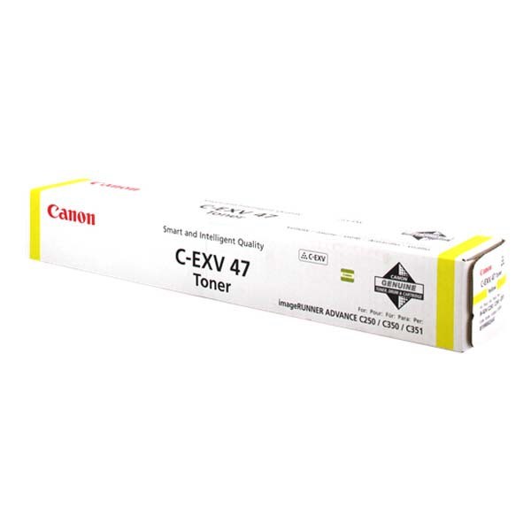 Canon toner C-EXV47 8519B002 - rumena, 19000 strani