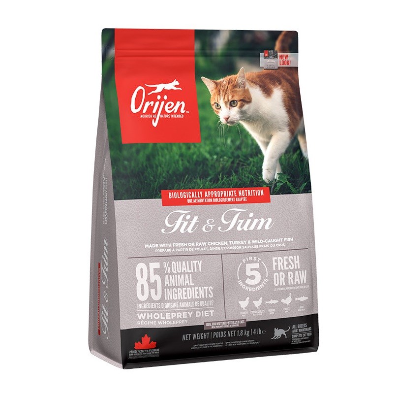 ORIJEN Fit & Trim Cat - suha hrana za mačke - 1,8kg
