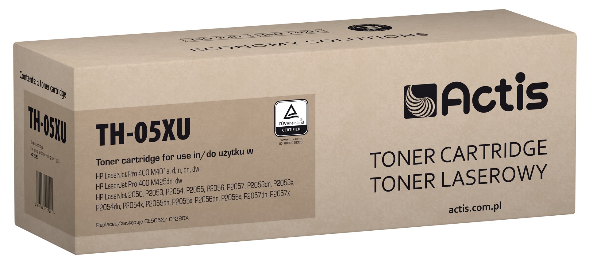 Nadomestni toner ACS TH-05XU za HP (7200 strani, črn)