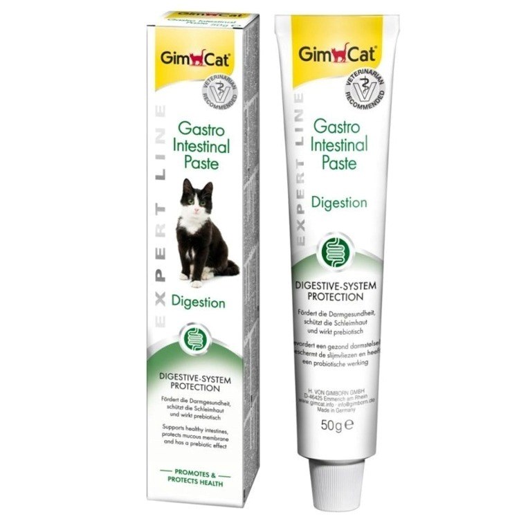 GIMCAT Gastro Intestinal – mačja pasta, 50 g