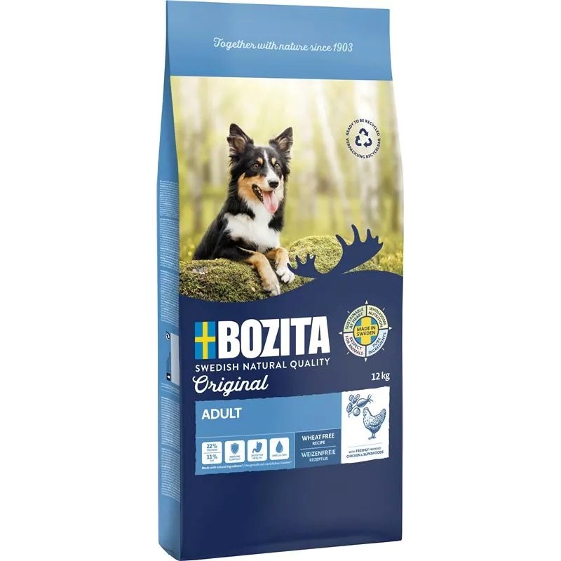 Bozita Original Adult Chicken - suha hrana za pse, 12 kg