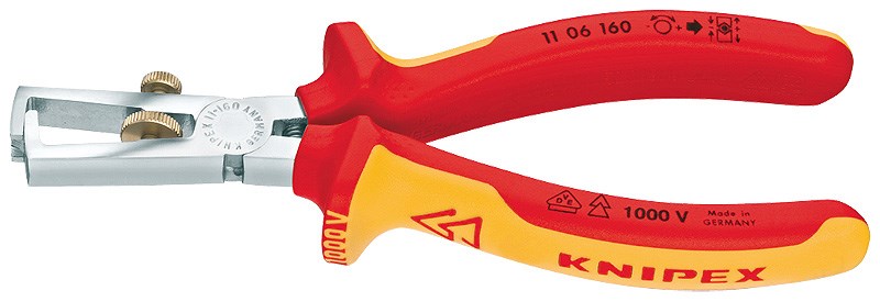 Ovitka za kable Knipex 11 06 160, oranžna/rdeča