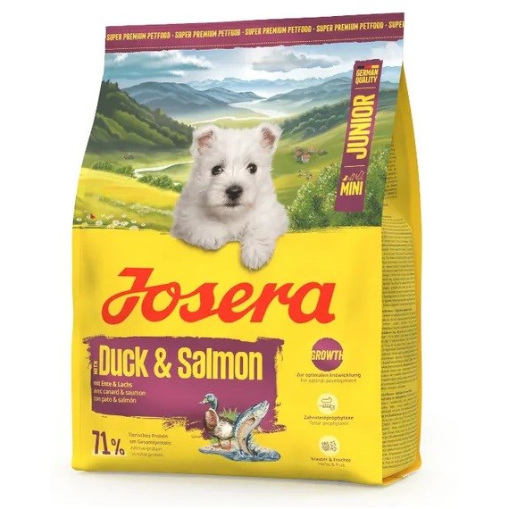 JOSERA Mini Junior Račji & losos - suha pasja hrana, 3 kg