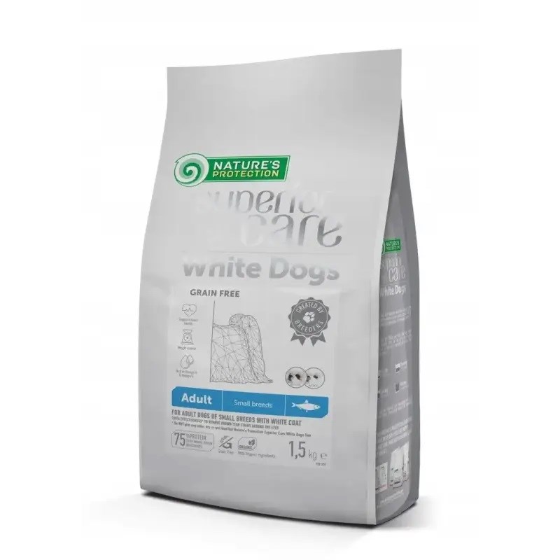 NATURE'S PROTECTION hrana za pse malih pasem - losos, 1,5 kg