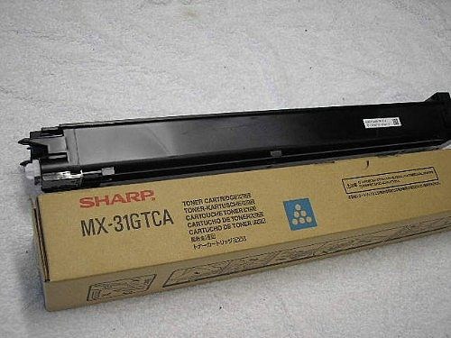 Sharp MX-31GTCA toner, cian, original, 15000 strani
