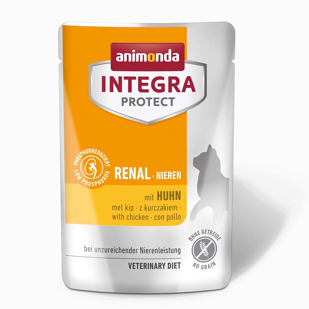 ANIMONDA Integra Protect Renal s piščancem - mokra hrana za mačke, 85 g