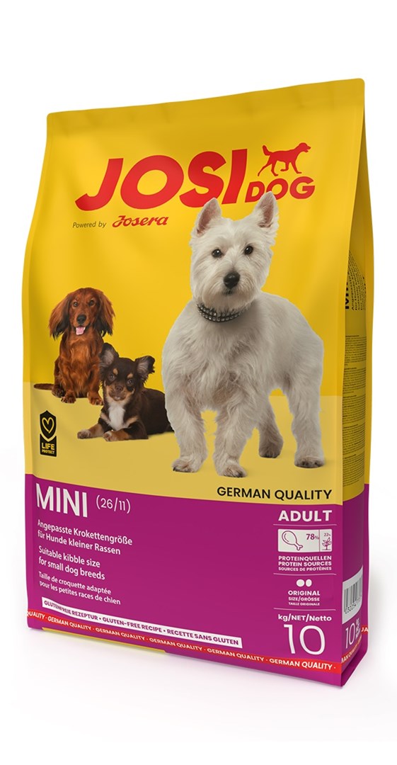JOSERA JosiDog Mini - suha hrana za pse 10 kg