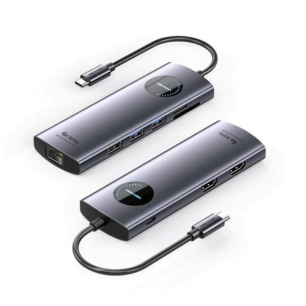 Vention 9-v-1 MST USB-C Docking Station 4K 100W 5Gbps