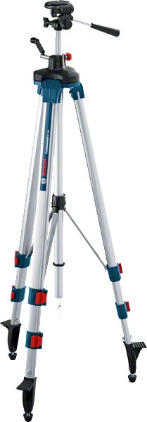 Bosch BT 250 Professional stativ za lasersko libelo, Bela, Modra