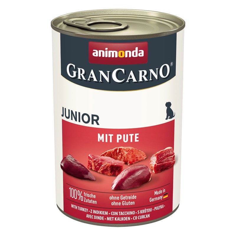 ANIMONDA GranCarno Junior s puretinom - mokra hrana za pse - 400g