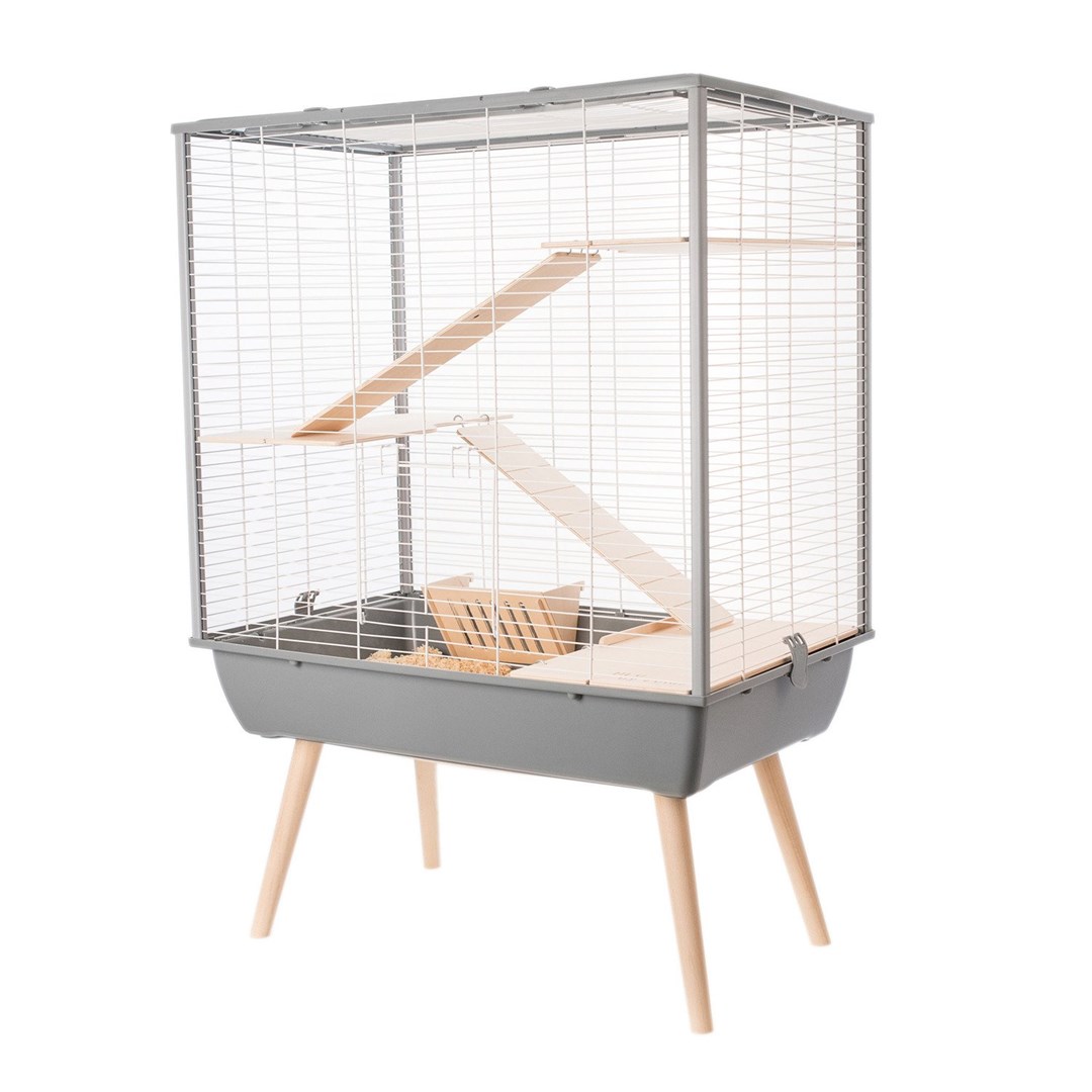 Zolux Neo Cozy Large kletka za glodavce H80, siva