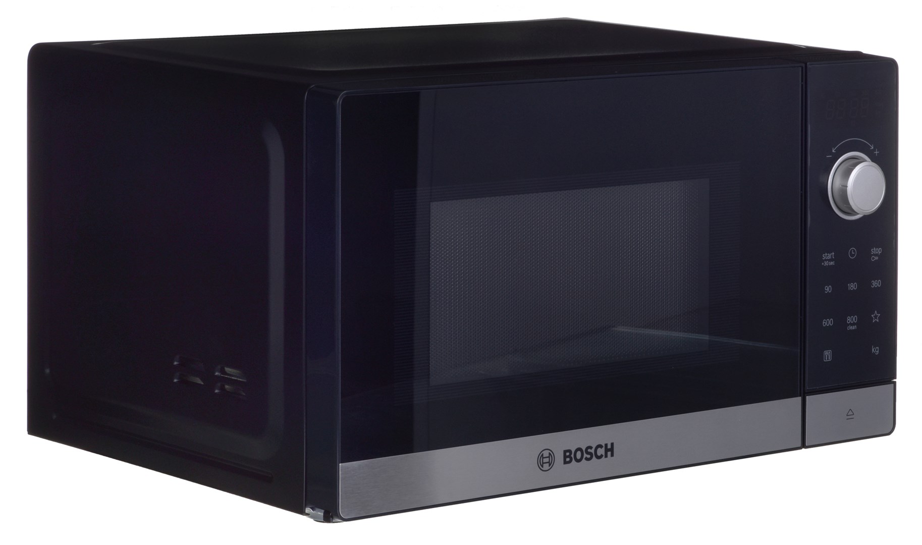 Bosch FFL023MS2 Mikrovalovna pečica, 20 L, 800 W, črna/nerjaveče jeklo
