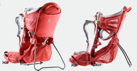 Deuter Kid Comfort Active SL nosilka za otroke, rdeča
