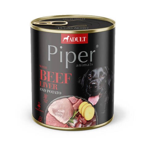 Dolina Noteci Piper Govedina in krompir - Mokra hrana za pse - 800 g