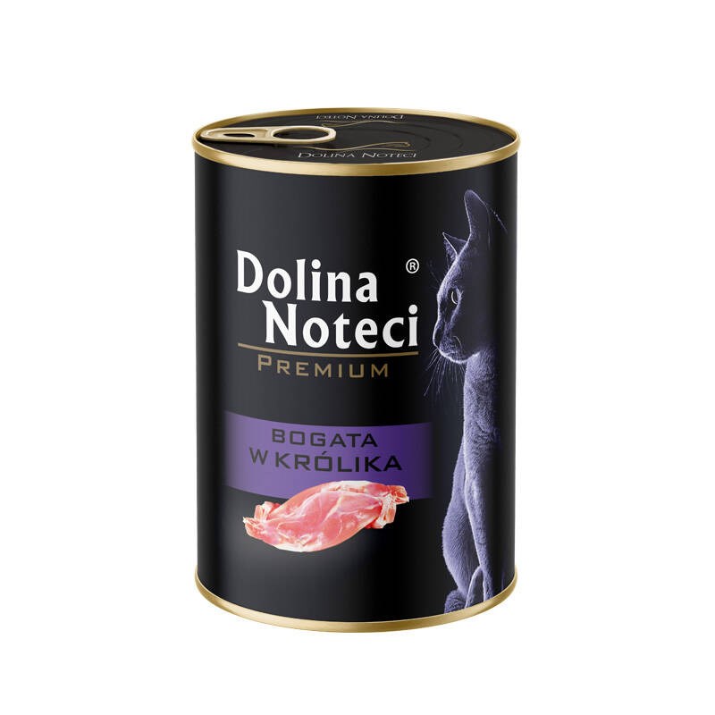 Hrana za mačke DOLINA NOTECI Premium z zajcem, 400g