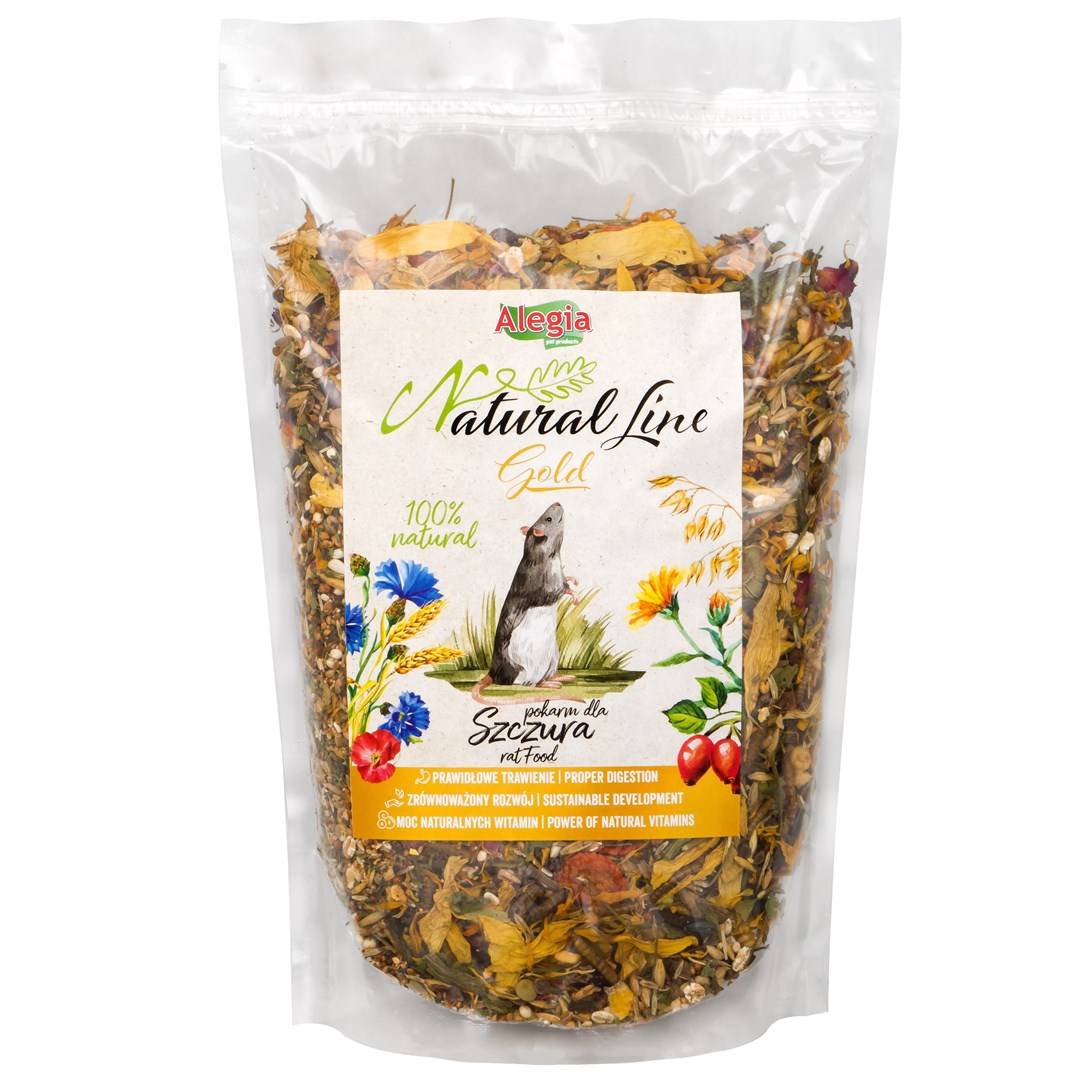ALEGIA Natural Line Gold - Suha hrana za podgane, 2.2kg