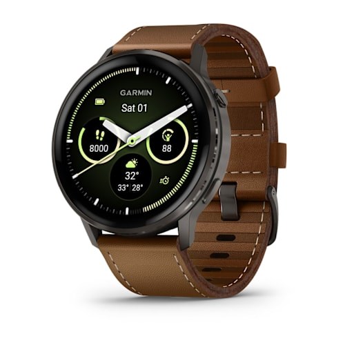 Pametna ura Garmin Venu 4, 3.56 cm (1.4") AMOLED, 45 mm, črna, GPS, Wi-Fi
