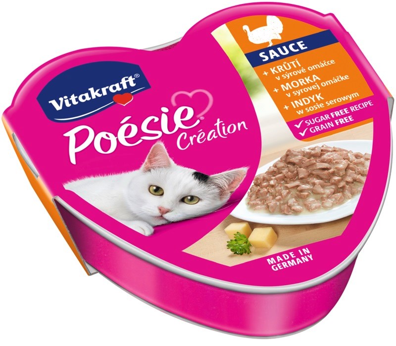VITAKRAFT POESIE CREATION SOS puran/sir mokra hrana za mačke, 85 g