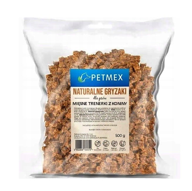 PETMEX Piščančki iz konjenega mesa - pasja poslastica 500 g