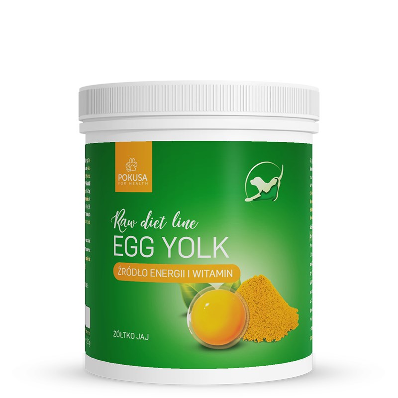 PKS Kokošji rumenjak RawDietLine - prehranski dodatek za pse in mačke, 150g