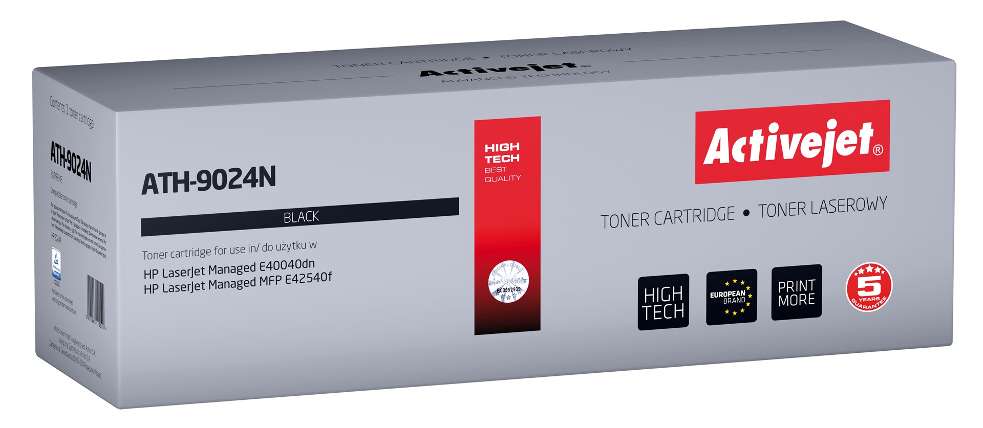 Activejet ATH-9024N toner za HP (nadomestni HP W9024MC), Supreme, 11500 strani, črn