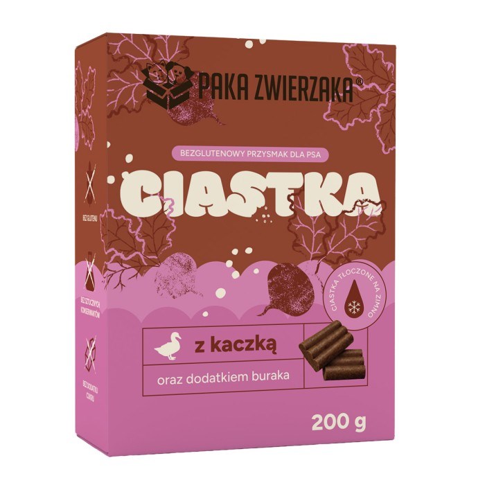 Pripomoček za psa Paka Ducktreat z račjim mesom – priboljšek – 200g