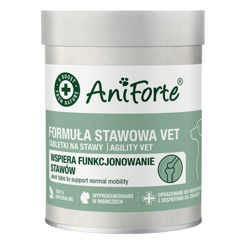 ANIFORTE Agility VET - pasji prehranski dodatek za sklepe, 120 tablet