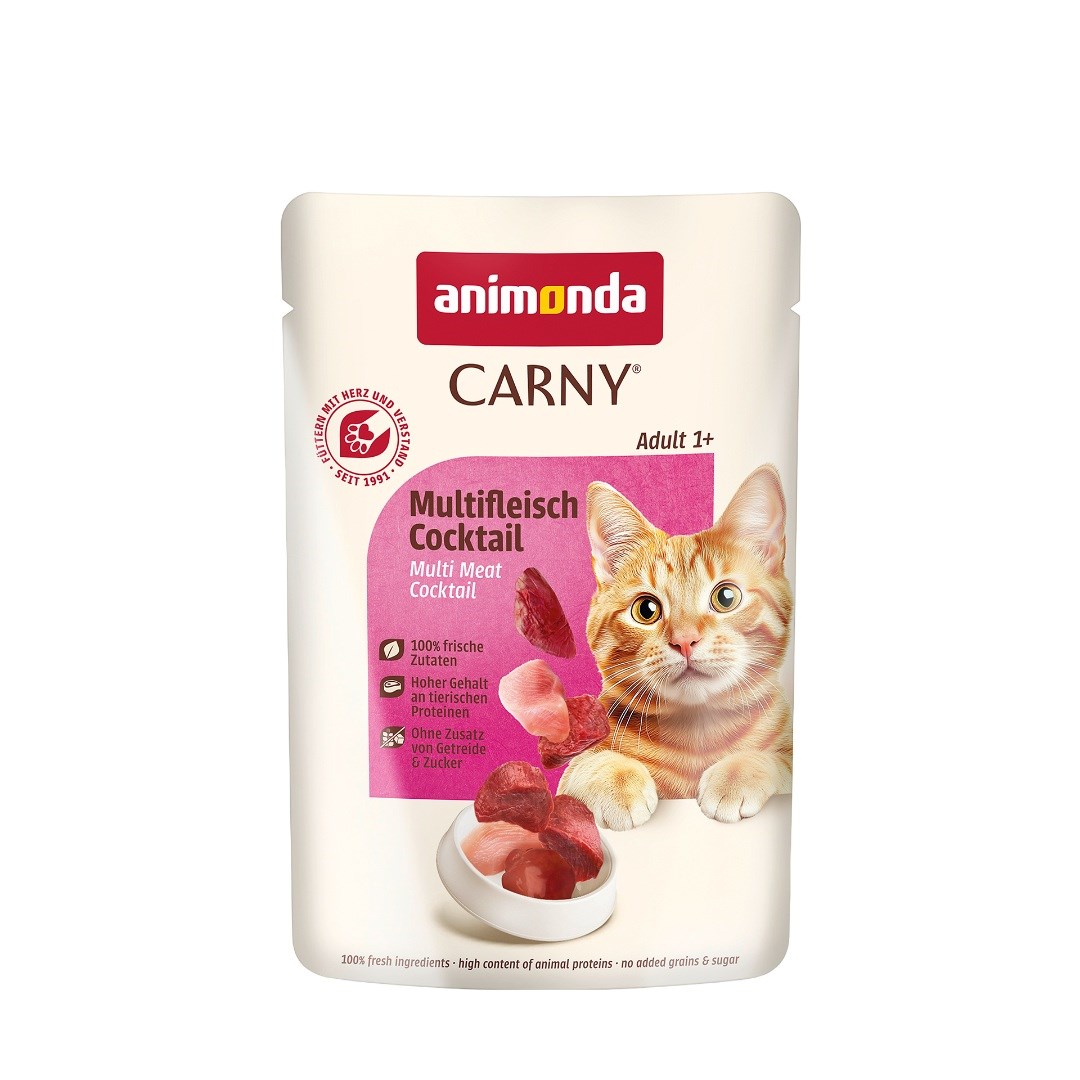 ANIMONDA Carny Adult Meat cocktail - mokra hrana za mačke - 85g