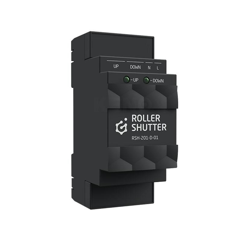 GRENTON ROLLER izhodni modul (1 izhod) - montaža na DIN letev, črn